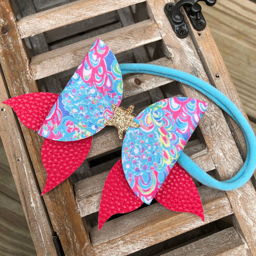 Lilly Mermaid Baby Bow