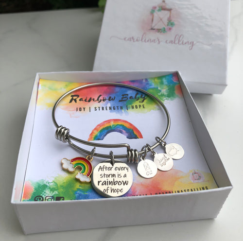 Rainbow Baby Bracelet