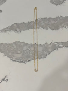 Gold Sun Ray Necklace