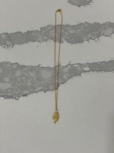 Banana Leaf Necklace or Earrings