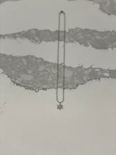Load image into Gallery viewer, Silver Snowflake Necklace