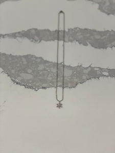 Silver Snowflake Necklace