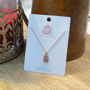 Owl Necklace