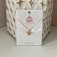 Load image into Gallery viewer, Honey Bee Threader Earrings