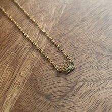 Load image into Gallery viewer, Lotus Pendant Necklace