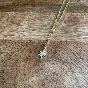 Crystal North Star Necklace