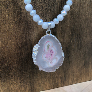 Summer Sun Druzy Necklace