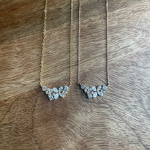 Load image into Gallery viewer, Crystal Floral Necklace