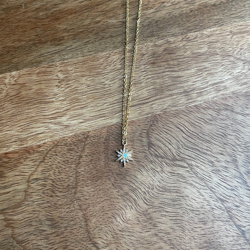 Crystal North Star Necklace
