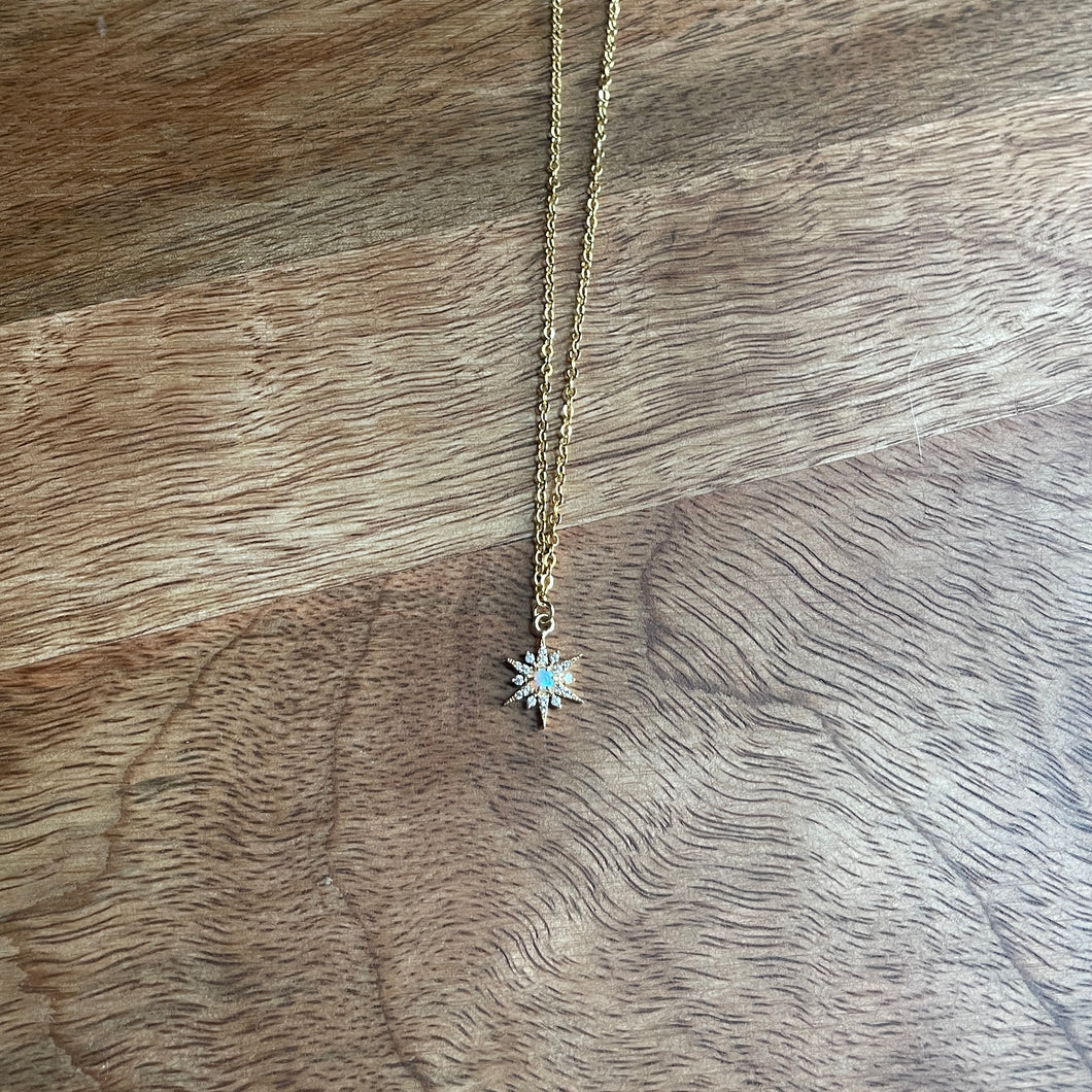 Crystal North Star Necklace